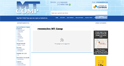 Desktop Screenshot of mtcomp.com.br